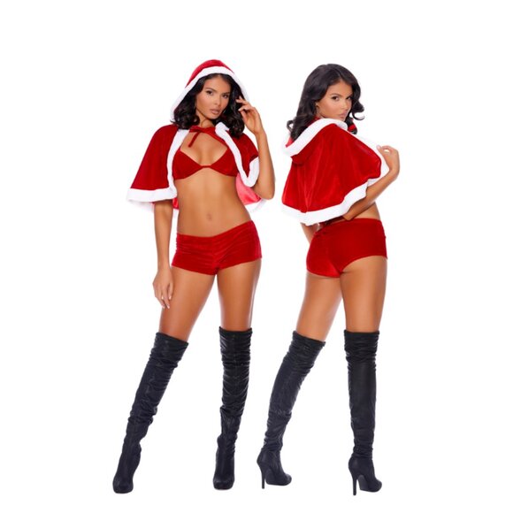 Santa Christmas Lingerie Set - Picture 3 of 6